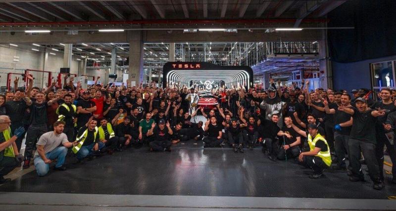  - Tesla franchit un cap impressionnant avec ses voitures électriques