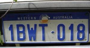 Une plaque d’immatriculation australienne vendue 7 millions d’euros : plus chère qu’une Bugatti Veyron