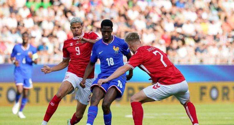  - Euro Espoirs 2025 : la France et le Danemark se neutralisent à la pause