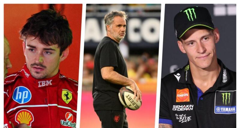  - Ferrari écarte Leclerc, Mola remonté contre ses Bleus au Stade Toulousain, ... Toutes les infos sports du jour !