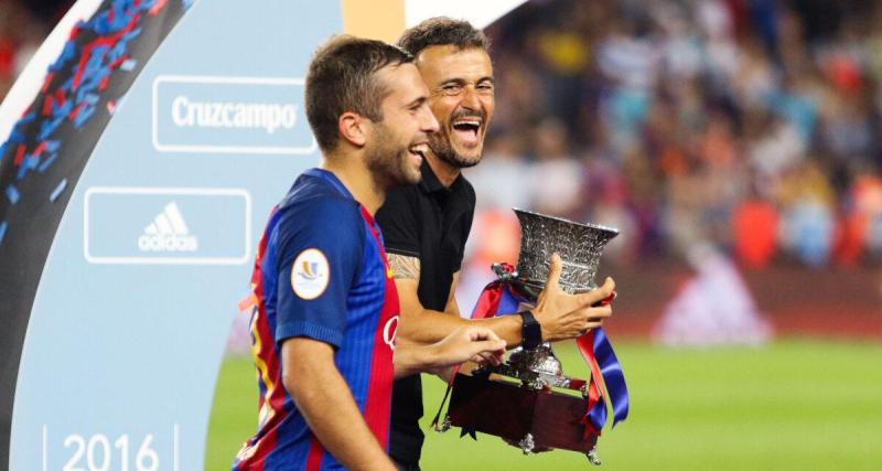  - PSG - Inter Miami : Luis Suarez et Jordi Alba adoubent Luis Enrique