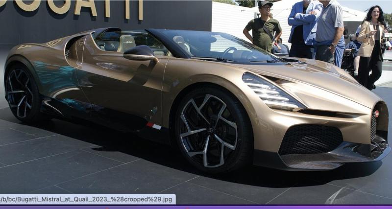  - Bugatti Mistral W16 à 453,91 km/h, un exploit de plus pour la marque française