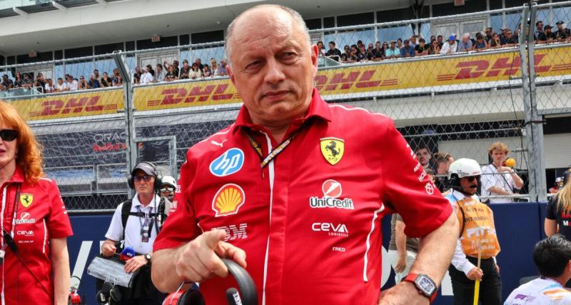  - Ferrari : Frédéric Vasseur enfile le costume du grand patron avant le GP d'Autriche et annonce du niveau pour la Scuderia