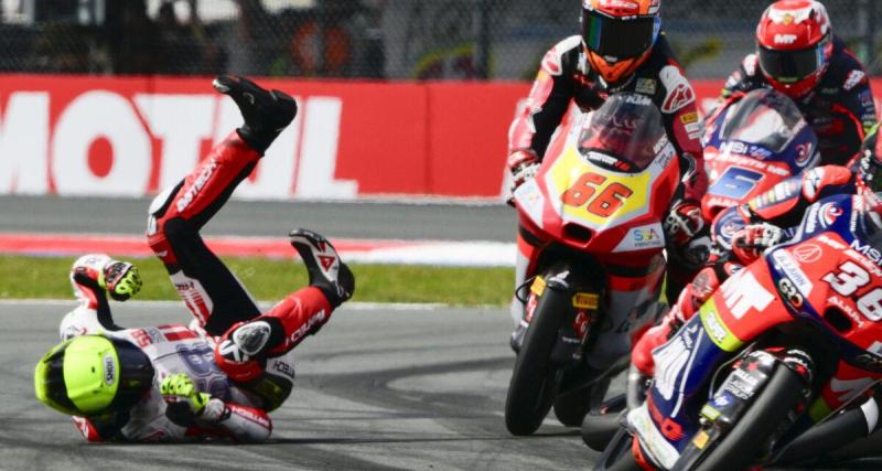  - GP Moto3 Pays-Bas : Terrible chute à Assen, Luca Lunetta blessé lors d’un carambolage