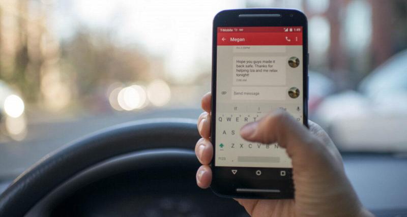  - Téléphone au volant, ce danger sournois pointé du doigt dans une étude