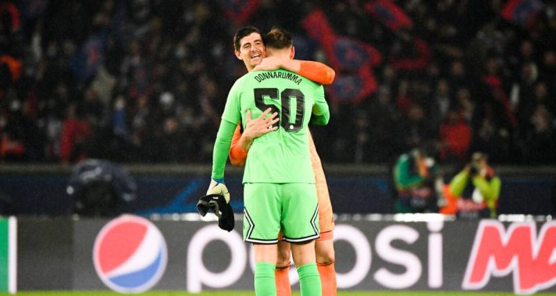 - PSG - Real Madrid : Donnarumma encore très touché, Courtois vole à son secours