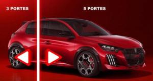 Nouvelle Peugeot 208 GTI (2025) : transformez-la en 3 portes, comme à la grande époque, grâce à notre outil virtuel
