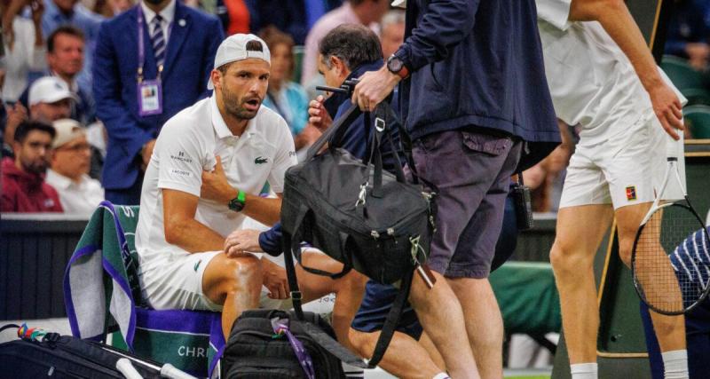  - Wimbledon : Déchirure musculaire pour Grigor Dimitrov, le cauchemar sans fin