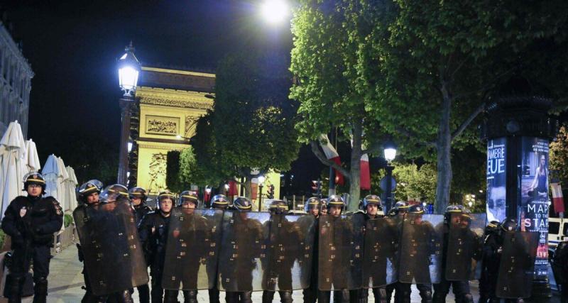  - PSG - Real : sécurité renforcée sur les Champs-Élysées à Paris pour le choc du mondial