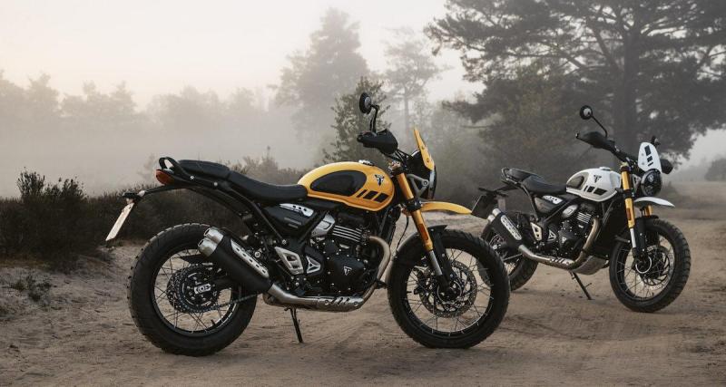  - Triumph Scrambler 400 XC (2025), partir en off-road avec classe
