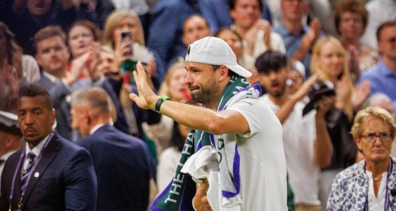  - Tennis : Grigor Dimitrov, le cœur brisé mais combatif après sa blessure à Wimbledon