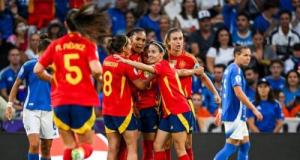 Euro 2025 (F) : L’Espagne régale, l’Italie tremble mais passe