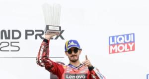 GP d’Allemagne : Bagnaia encore 3ᵉ, entre frustration et constance