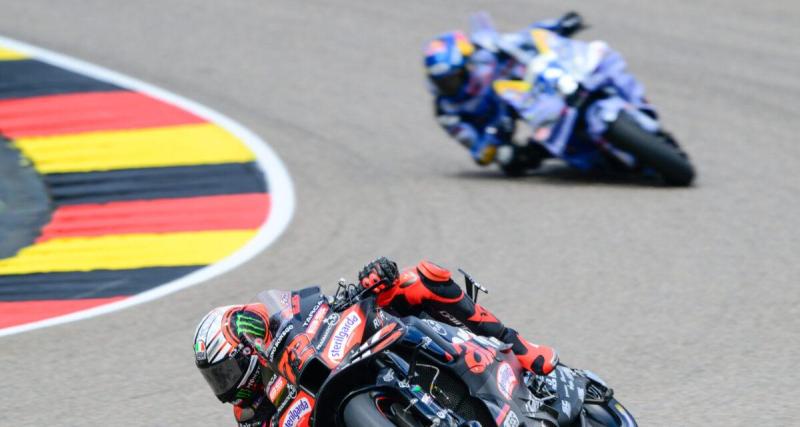  - MotoGP : un pilote a vu une série très costaud s'arrêter pour lui en Allemagne à cause de sa chute