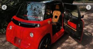 Il transforme sa Citroën Ami en Ferrari, pas sûr que le Cheval cabré apprécie !