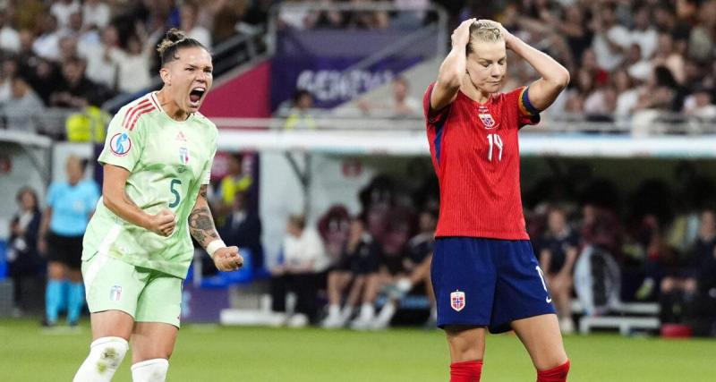  - Euro 2025 (F) : après sa victoire contre la Norvège, l’Italie première qualifiée en demies