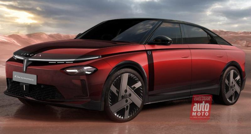  - Future Lancia Gamma HF (2026) : la digne héritière de la Lancia Thema 8.32 grâce à un moteur de 375 ch ?