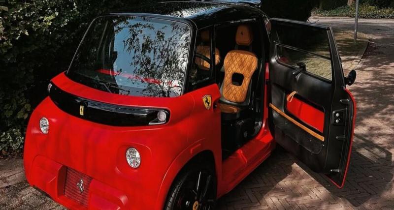  - Il se fait une Ferrari à 8 000 € en déguisant sa Citroën Ami