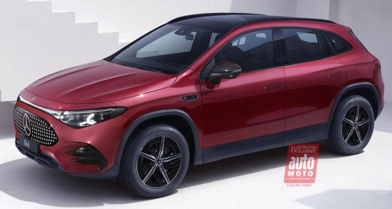  - Futur Mercedes GLA (2026) : Il bouleversera son panel de motorisations, à défaut de révolutionner sa silhouette