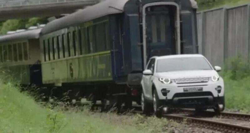  - Ce Land Rover a tracté un train de 100 tonnes sur 10 km, tu vas halluciner !
