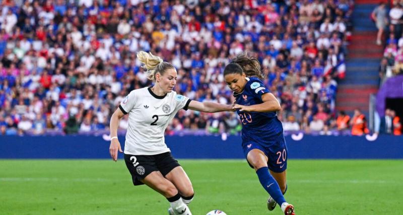  - Euro 2025 (F) : à 11 contre 10, la France frustrée par l'Allemagne