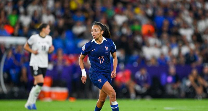  - Équipe de France (F) : Selma Bacha a honoré sa 50e sélection face à l'Allemagne
