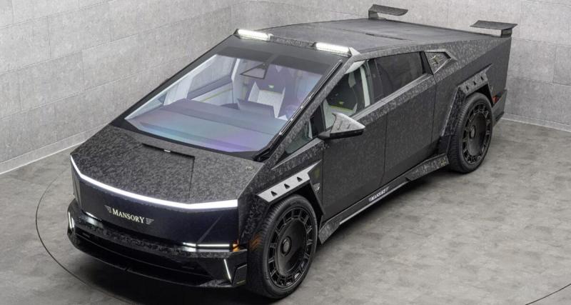  - Le Tesla Cybertruck préparé par Mansory : génie ou sacrilège ? Toutes les photos