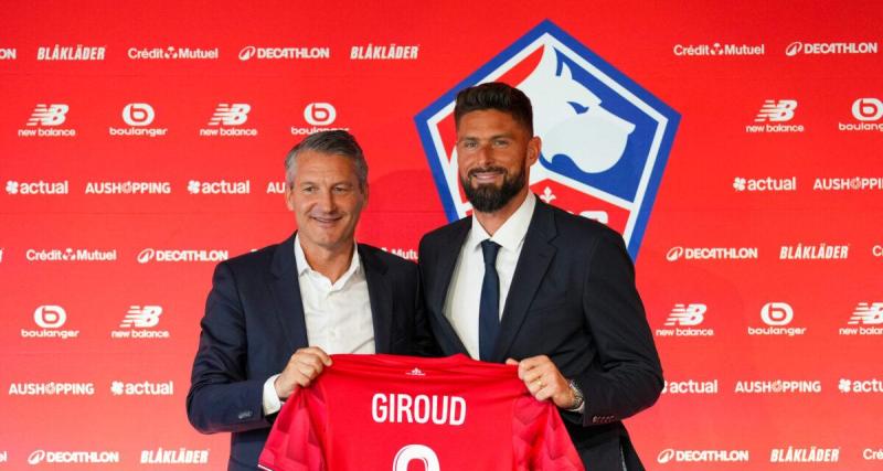  - LOSC : Olivier Giroud a repris l'entraînement