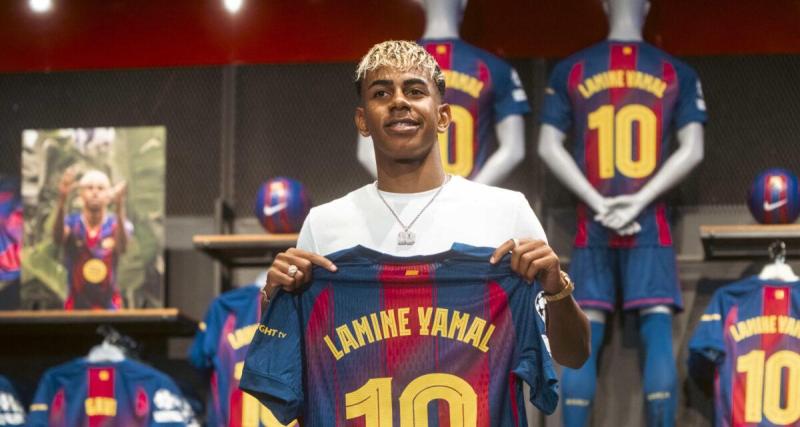  - Barça : les chiffres hallucinants du changement de numéro de Yamal