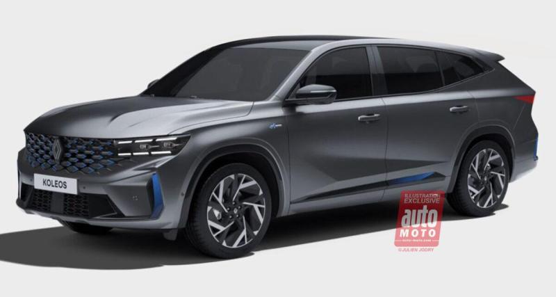  - Futur Renault Aurora (2026) : le très très grand Koleos du Losange en approche