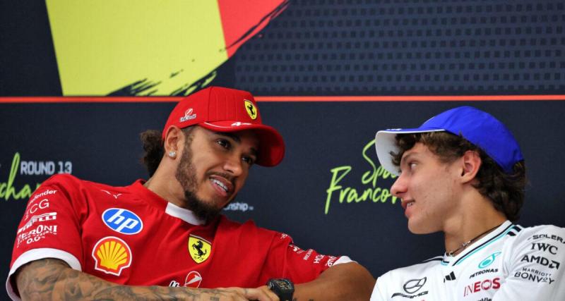  - Ferrari : Lewis Hamilton vieillissant, sa taquinerie au sujet d'Antonelli qui fait mouche