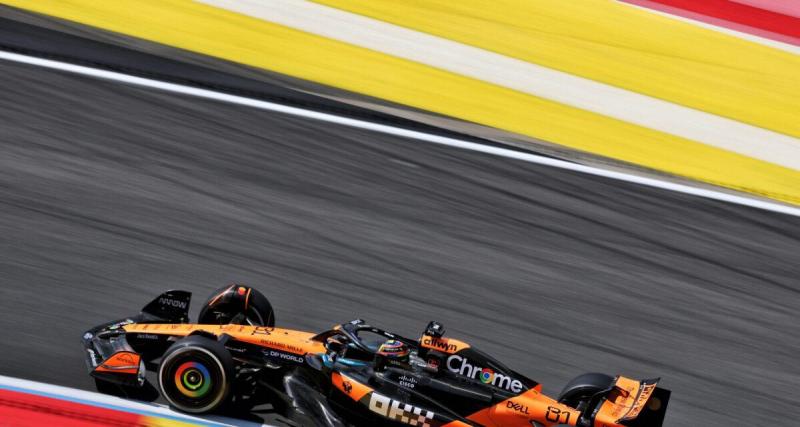  - GP de Belgique : Piastri plus rapide que Verstappen en essais libres