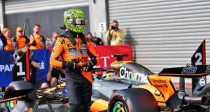 F1 : Victoire à Silverstone , un nez en souvenir pour Lando Norris