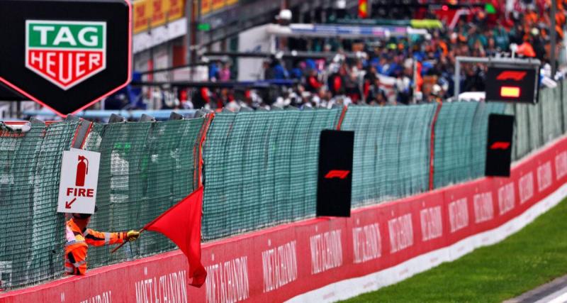  - GP de Belgique : départ retardé à Spa, la pluie impose sa loi