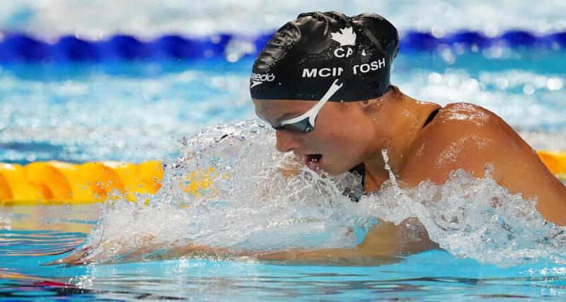  - Mondiaux de Natation : Summer McIntosh écrase le 400 m libre féminins