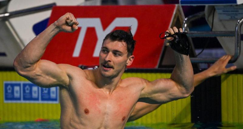  - Natation : Maxime Grousset sacré champion du monde du 50m papillon