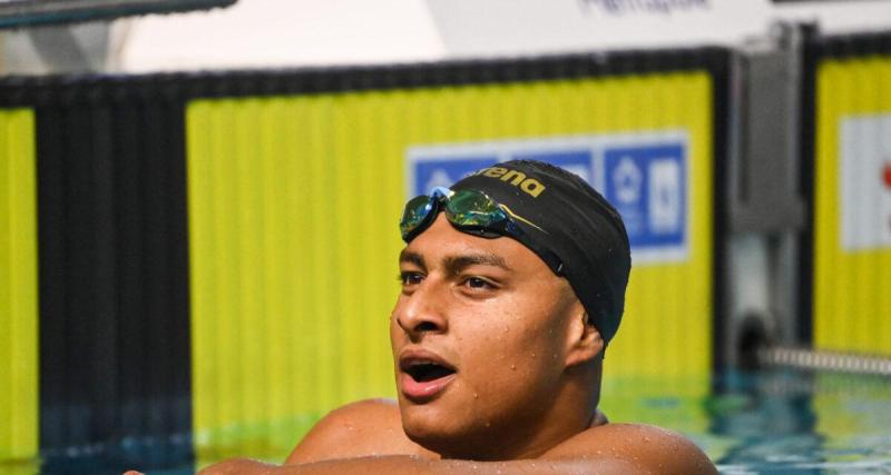  - Natation : la superbe finale de Ndoye-Brouard, qui bat le record de France de Camille Lacourt sur 100m dos, en vidéo