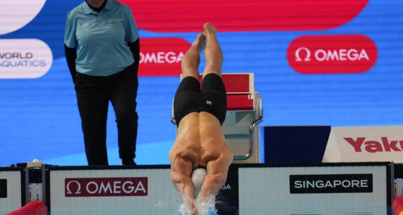  - Mondiaux de Natation : Maxime Grousset en finale du 100 m nage libre
