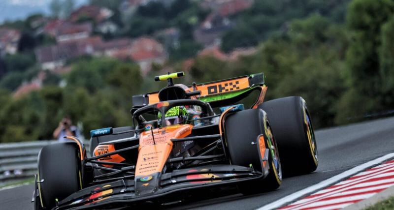  - GP de Hongrie : EL1 – Norris en tête, Piastri second, Hadjar impressionne