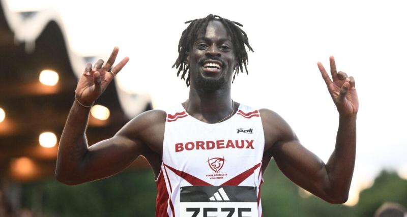  - Athlétisme : Champion de France du 100 m, Ryan Zézé vise les Mondiaux