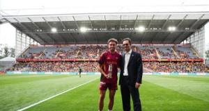 Lens: "C'est comme un enfant qui quitte sa famille", El Aynaoui touché par l'accueil de Bollaert