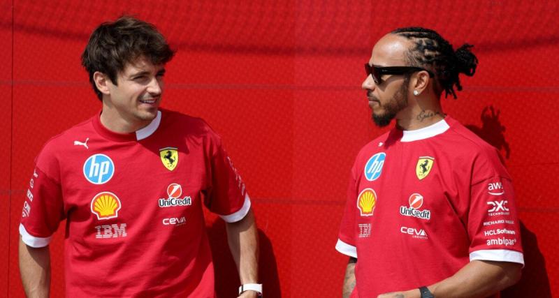  - Ferrari : la phrase très chaude de Leclerc sur Hamilton, le Monégasque joue la carte de l'entraide