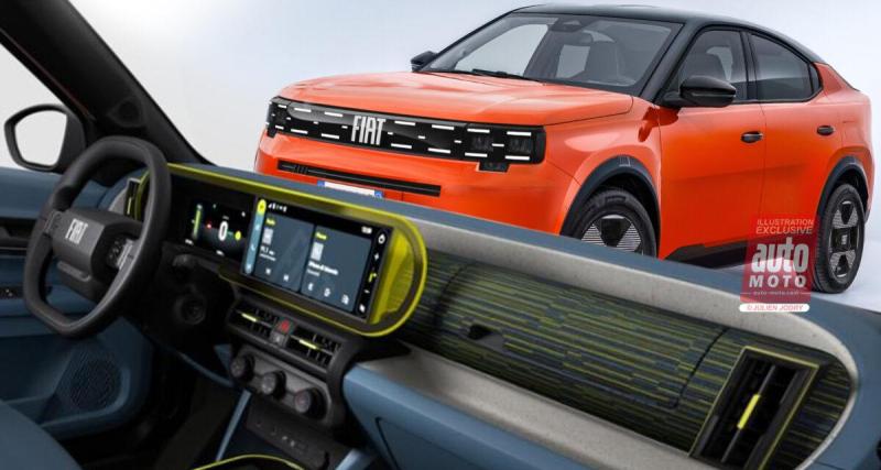  - Futur Fiat Fastback (2026) : le plus abordable des SUV coupé du marché en approche