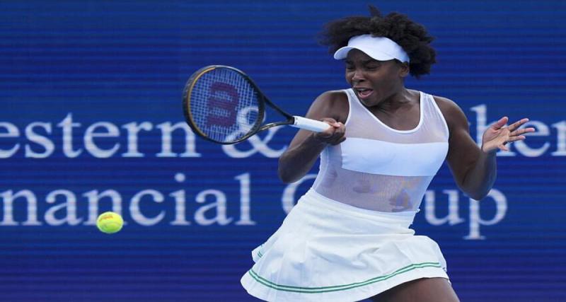  - WTA 1000 Cincinnati : Coup dur pour Venus Williams avant l'US Open