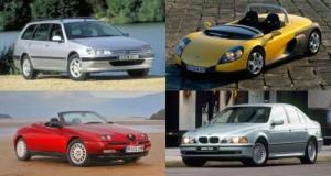Quels modèles sortis en 1995 deviennent éligibles au statut de voitures de collection cette année ?
