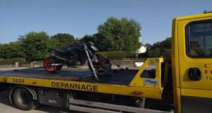 Jeune motard intercepté à 184 km/h : sa KTM finit en fourrière, son permis retiré