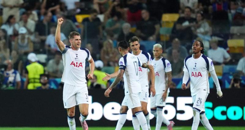  - Tottenham devant le PSG à la pause
