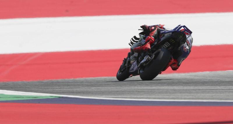 - GP d’Autriche : double chute de Quartararo et Oliveira, séance interrompue