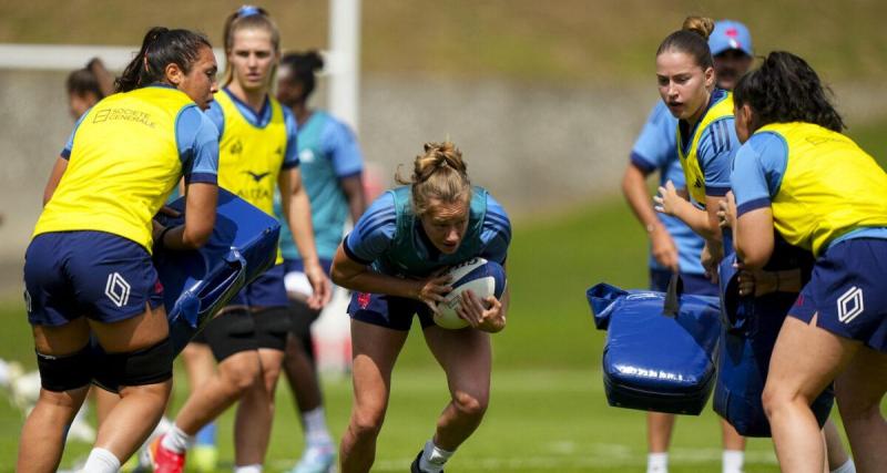  - XV de France (F) : Les Bleues dans le vif du sujet en Angleterre
