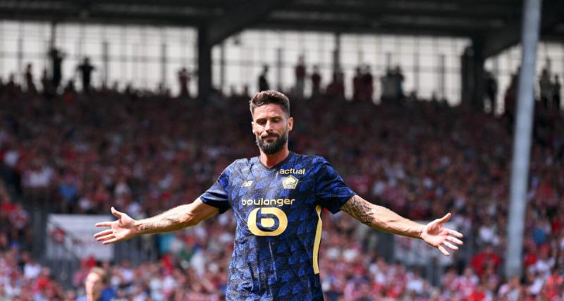  - LOSC : Olivier Giroud marque en Ligue 1, treize ans après